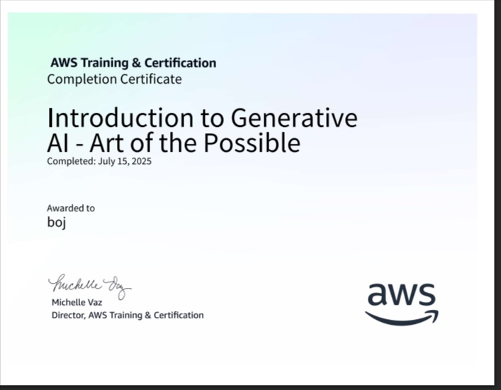 AWS - Introduction to Generative AI