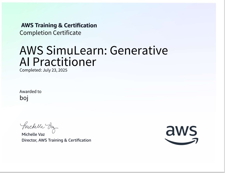 AWS - Generative AI Practitioner