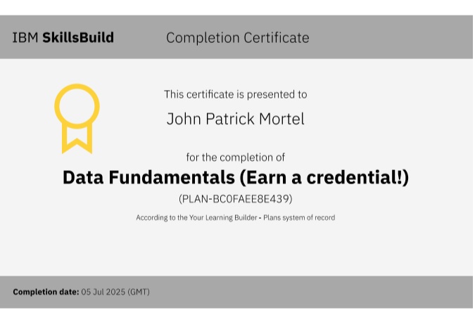 IBM Data Analytics Fundamentals